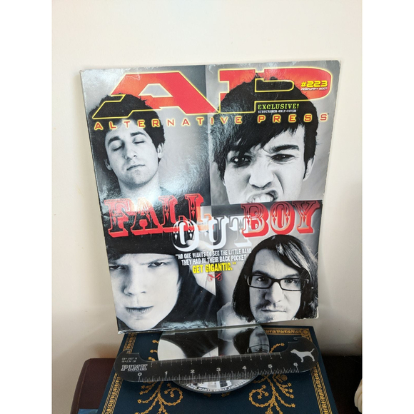 AP magazine #223 Fall Out Boy Subscriber only cover! - Picture 1 of 5